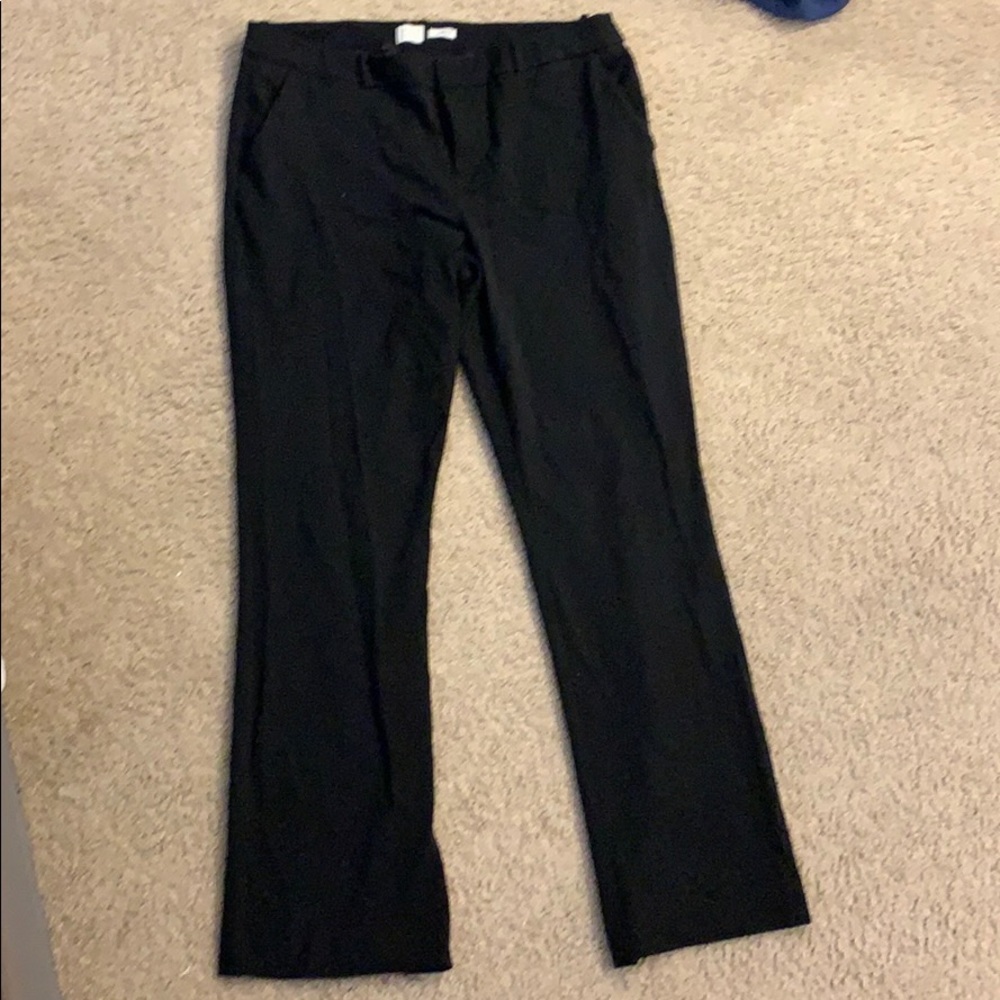 Black slacks